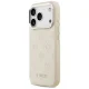 Guess Peony Hot Stamp Script MagSafe Phone Case Cover iPhone 17 Pro - Beige