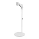 Maclean MC-970W Mobile Floor Stand for TV/Monitor 17\"-35\", White