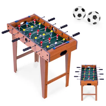 Ecotoys Wooden Foosball Table for Kids 69x35.5 cm