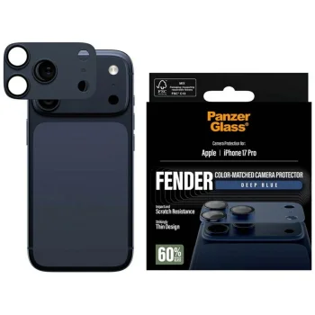 PanzerGlass Fender Camera Protector for iPhone 17 Pro Blue