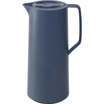 Emsa Motiva Quick Press Insulated Flask 1 L, Nordic Blue
