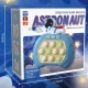 Electronic Pop It Game Astronaut, Memory & Focus Sensory Toy for Kids by Telcon, Beige