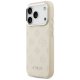 Guess Peony Hot Stamp Script MagSafe Phone Case Cover iPhone 17 Pro - Beige
