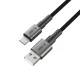 Tech-Protect UltraBoost DNA USB-A to USB-C Cable 15W 100cm Gray