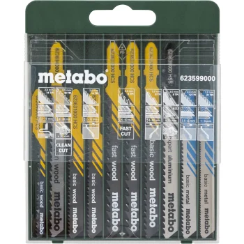 Metabo Jigsaw Blade Assortment 10-piece 623599000