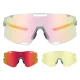 Rockbros SP338 ROAD TO SKY Cycling Glasses with Interchangeable Lenses - Gray
