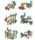 Light Magnetic Blocks Ball Track, Set of 110 Pcs