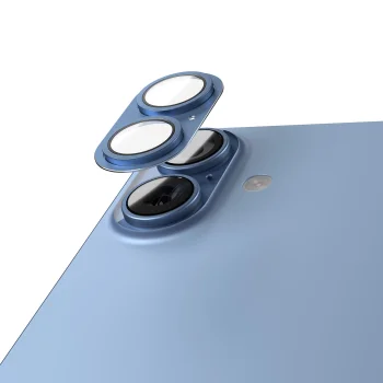 Etteri Full Camera Lens Protector for iPhone 17, Blue