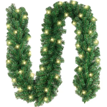 Christmas tree garland artificial 50 LED 3m