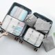XXL Travel Organizer Set for Suitcases 7-Piece Packing Cubes for Clothes and Shoes
