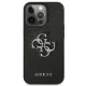 Guess Saffiano 4G Metal Logo Case for iPhone 13 Pro / 13, Black