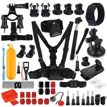 Puluz PKT16 53-in-1 Sports Camera Accessory Kit