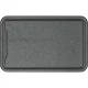 Zassenhaus 60034 Plastic Carving Board, 36x23 cm, Dark Grey