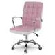 Sofotel Benton Fabric Office Chair, Pink/White
