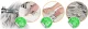 Nukido NK-342 Educational Double-sided Kids Roll-up Foam Mat