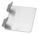 Steel Self-Adhesive Razor Holder, Chrome
