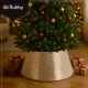 Christmas Tree Stand Cover Ruhhy 60x22cm, White/Silver