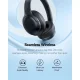 Baseus Bass BH1 Lite Wireless On-Ear Headphones, Black