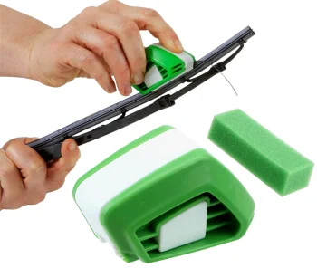 Rain Wing Car Wiper Sharpener Knife Regenerator Cleaner Sponge