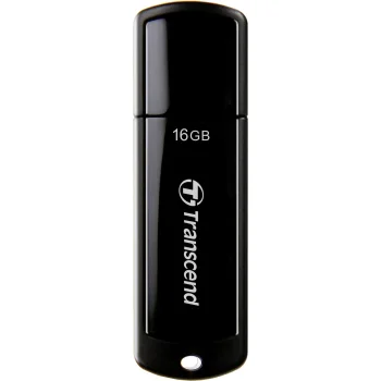 Transcend JetFlash 700 16GB USB 3.1 Gen 1 USB Flash Drive, Black
