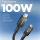 Spigen EB10020CC USB-C to USB-C Cable 100W 200cm - Black