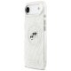 Karl Lagerfeld IML Glitter Karl&Choupette MagSafe Case for iPhone Air Gray