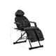 Pedicure Chair Cosmetic Bed Massage Couch AZZURRO 563S, Black