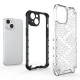 Honeycomb Hybrid Case for iPhone 14 Armored Cover, Blue