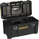Stanley Essential 19\" Plastic Toolbox with Metal Latches, 48 cm, 16.8 L