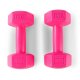 4Fizjo Bitumen Dumbbells 2 x 1 kg, Pink