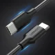 Ugreen US286 USB-C to USB-C Cable 3A 480Mbps 3m, Black