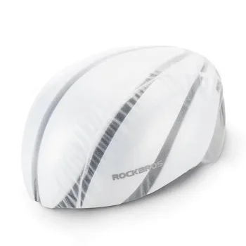 Rockbros 20001W Bicycle Helmet Rain Cover, White