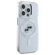 Karl Lagerfeld iPhone 15 Pro Max Case IML Metal Karl&Choupette MagSafe, White