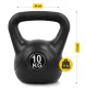 Kettlebell Weight 4FIZJO 10 kg, Black