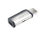 SanDisk 64GB Ultra Dual Drive USB 3.1 Type-C Flash Drive, Silver