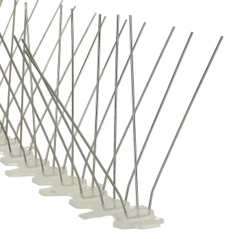 Metal Bird and Pigeon Repellent Spikes 50x11x4 cm