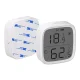 Smart Temperature and Humidity Sensor Sonoff SNZB-02D Zigbee LCD, White