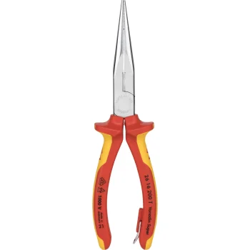 KNIPEX 26 16 200 T ilgasnapės replės su pjovimo briauna, 200 mm