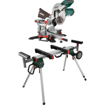 Metabo KGS 254 M Sliding Mitre Saw with KSU 251 Base Frame
