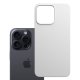 3mk Hardy MagSilicone Phone Case Cover Apple iPhone 16 Pro Max - White