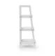 ModernHome 3-Tier Ladder Shelf Nightstand, White