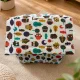 Dog and Cat House Bed with Removable Mat, Beige