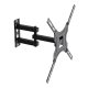 Maclean MC-190 TV Wall Mount, 32-55\", up to 25kg, VESA 400x400, Black