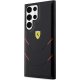Ferrari Hot Stamp Lines vāciņš Samsung Galaxy S23 Ultra melns