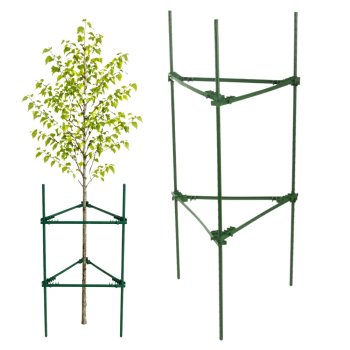 DIVODV Triangular Plant Support, 120 cm, Green