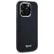 DKNY iPhone 14 Pro Case Plain Silver MagSafe Logo, Black
