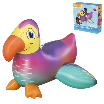 Bestway Dandy Dodo Inflatable Toucan Ride-On Pool Float 141 x 113 cm