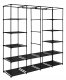 Portatīvs Auduma Apģērba Skapis Drēbju Organaizers Garderobe, 180x133x44 cm | Portable Clothing Wardrobe Storage...