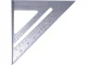 Aluminum Rafter Carpenter Square with Base 180 mm, Grey