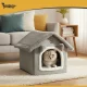 Purlov 25706 Cat Bed House, Grey